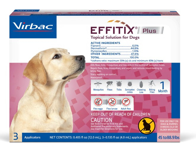 EFFITIX PLUS TOPICAL SOL DOG-LARGE