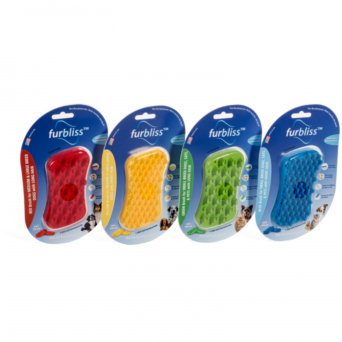 FURBLISS BRUSH GREEN LONG HAIR SM