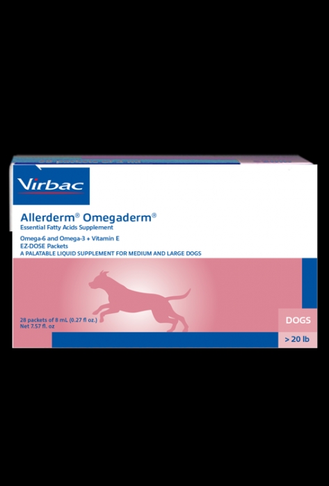 ALLERDERM OMEGADERM MED/LG DOG>20L