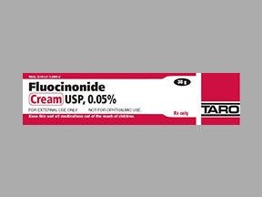 FLUOCINONIDE 0.05% CREAM [TARO]