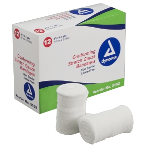GAUZE BDG 2"X4.1YD CONFORM NON-STE