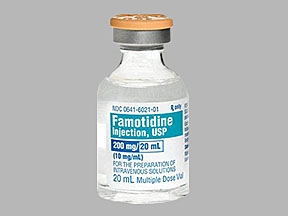 FAMOTIDINE 10MG/ML INJ [WESTWARD]