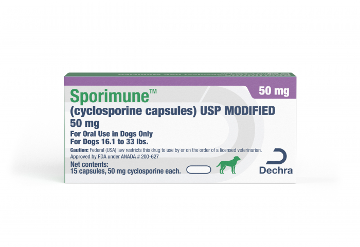 SPORIMUNE 50MG CAP (CYCLOSPORINE)