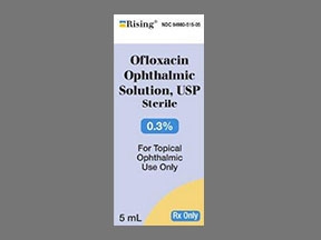 OFLOXACIN .3% OPHTH SOLN USP [RISI