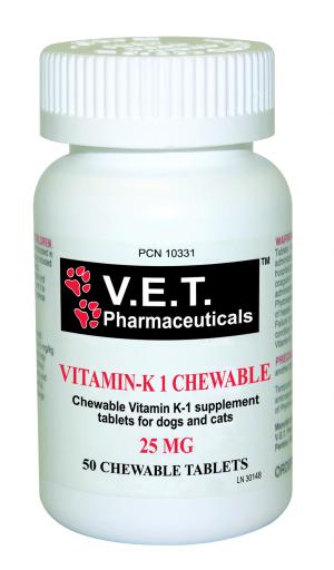 VITAMIN K1 25MG CHEW TAB