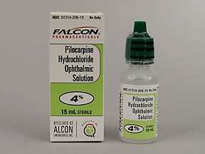 PILOCARPINE 4% OPHTH SOLN [SANDOZ]