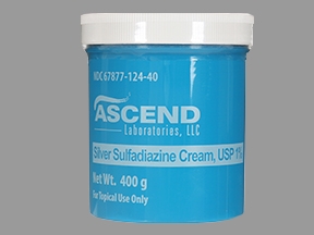 SILVER SULFADIAZINE 1% CRM JAR
