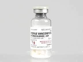 VANCOMYCIN HCL 1GM STERILE 10x1gm