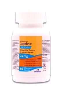 CARPROFEN 25MG CH TB