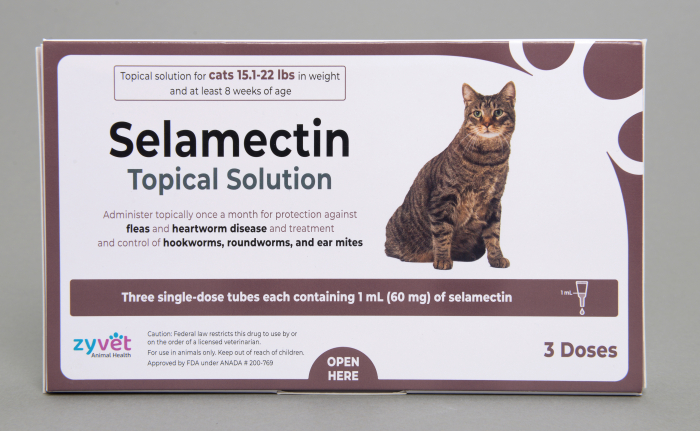 SELAMECTIN TOP SOL CATS 15.1-22LBS
